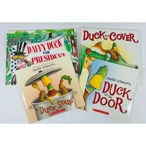 Scholastic, Chuck Jones | Other | Daffy Duck For President Jackie ...